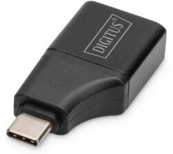 ASSMANN USB-C AUF HDMI TYP-A ADAPTER 4K 4K 30HZ ALUGEHUSE BLACK (AK-300450-000-S)