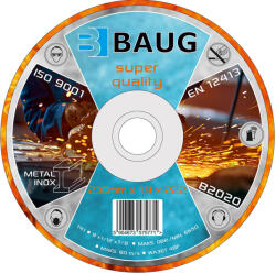 BAUG Vágókorong fémre 230x1, 9mm BAUG (B2020) (B2020)
