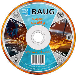BAUG Vágókorong fémre 125x1, 0mm BAUG (B2010) (B2010)