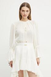 Marciano by Guess Marciano Guess blúz pamutból ELSA bézs, női, sima, 5GGH33 7317A - bézs 38