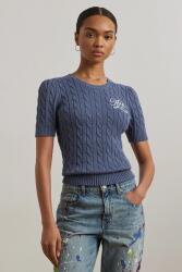 Ralph Lauren pamut pulóver sötétkék, 200976989 - sötétkék S