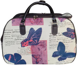 Leonardo Da Vinci Gurulós utazótáska pillangós nagyméretű 2 kerekű 55 cm (le-017-pillango)