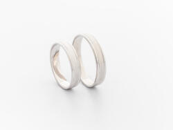 Fehérarany karikagyűrű pár (2007-F)