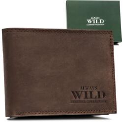  Férfi Bőr Pénztárca N304-Mwh-4172 Brown - Sötét Barna (69255519-1)