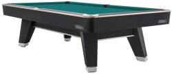 RASSON Biliárdasztal, Mr-Sung ACURRA by Rasson, 9 ft. , matt-fekete (Strong Black), EPBF zsebmérettel Simonis 860 blue green (55.149.09.5.14)