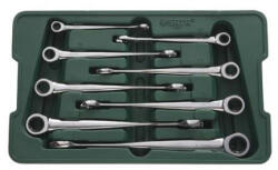 SATA Racsnis extra hosszú csillag-villáskulcs klt. 8-19 mm 8 részes (ST08015SJ)