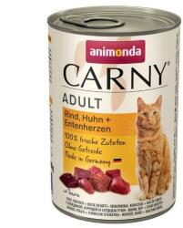 Animonda Adult marha-csirke-kacsaszív nedveseledel macskáknak 400g