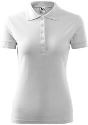 MALFINI Tricou damă Pique Polo - Albă | 2XL (2100017)