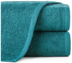 Eurofirany Egyszínű klasszikus törölköző 400 g/m2 Sötét türkiz 50x100 cm