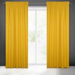 EUROFIRANY Logan sötétítő függöny Mustársárga 135x270 cm - homeandstyle - 6 464 Ft