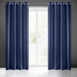 EUROFIRANY Rita egyszínű dekor függöny Gránátkék 140x250 cm