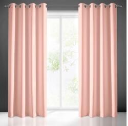 EUROFIRANY Rita egyszínű dekor függöny Pasztell rózsaszín 140x250 cm - homeandstyle - 3 892 Ft