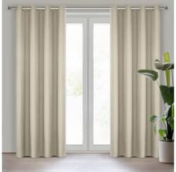 EUROFIRANY Rita egyszínű dekor függöny Cappuccino barna 140x250 cm - homeandstyle - 3 892 Ft