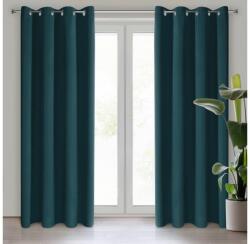 EUROFIRANY Logan sötétítő függöny Petrolkék 135x250 cm