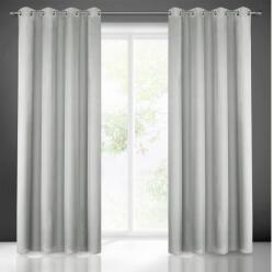 EUROFIRANY Rita egyszínű dekor függöny Acélszürke 140x250 cm