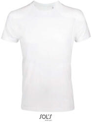 SOL'S IMPERIAL keskeny szabású rövid ujjú férfi póló, SOL'S SO00580, White-M (so00580wh-m)