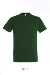 SOL'S Férfi IMPERIAL környakas rövid ujjú pamut póló, SOL'S SO11500, Bottle Green-XL (so11500bg-xl)