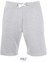 SOL'S JUNE férfi rövidnadrág, SOL'S SO01175, Grey Melange-XL (so01175gm-xl)