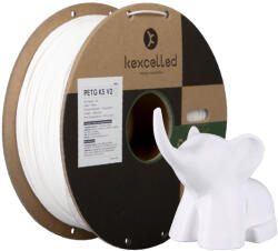  Kexcelled PETG K5 WHT nyomtatószál, fehér (PETGK5175WHT1KG)