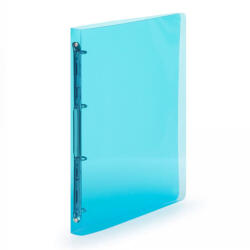 KARTON P+P Gyűrűskönyv A4, 4 gyűrűs 2cm gerinc áttetsző PP, Karton P+P Lines kék (2-147) - iroda-ellatas