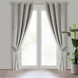 Takoy Draperie ANTARA din velur neted cu bandă de fixare 140 x 270 cm