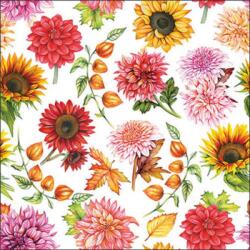 Ambiente Autumn blooming papírszalvéta 33x33cm, 20db-os