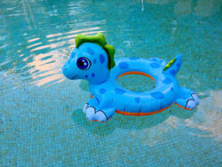  Beülős baba úszógumi - Dínó