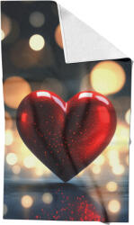 Takoy Gyorsan száradó törölköző 30x50 nagy 3D-s szív