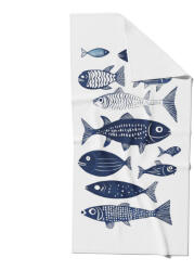 Takoy Gyorsan száradó fürdőlepedő 80x160 halak