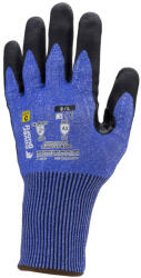 Coverguard Eurocut N300 Fekete/Kék Mártott Vágásbizt. Védőkesztyű (8) (1CUNC00008)