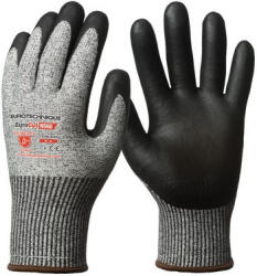 Coverguard Eurocut 5 - Szürke Vágásbizt. Tenyerén Fekete Nitrillel (10) (1CRLG10)