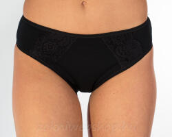 MST Női bugyi csipke díszítéssel L/XL, Fekete 5969