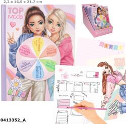 TOPModel Hangulat Szinező Könyv Angol nyelvű