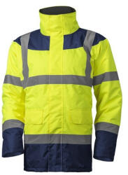 Coverguard Keta Jól Láthatósági Védőkabát Sárga-Kék Színben (3Xl) (7KETYXXXL)