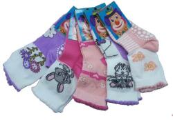 Calzerotto Bébi lány csúszásgátlós zokni 5pár/cs 15-16 13109