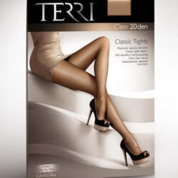 Terri EXTRA méret Elasztikus fényes harisnyanadrág 7, beige 6870