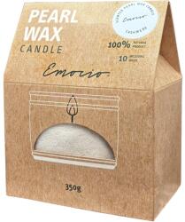 Emocio Öntött Viaszgyertya 350 G Cashmere + 10 Db Kanóc, Illatos Fehér