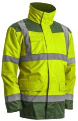 Coverguard Kanata 4/1 Hi-Viz Sárga/Zöld Pe Kabát (Xl) (7KANGXL)
