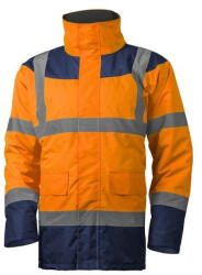 Coverguard Keta Jól Láthatósági Védőkabát Narancs-Kék Színben (2Xl) (7KETOXXL)