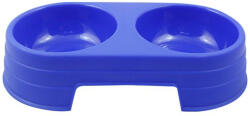Nobleza Dupla itató-, etetőtál kék színben "M (020478)