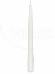 Wimex WIMEX s. r. o. Lumânare albă conică Ø23 x 245 mm [10 buc]