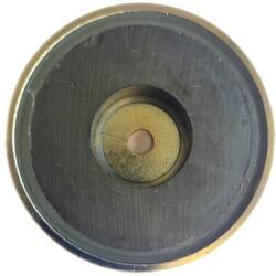 Magneo Smart Magnet ferită oală D 63 mm cu gaură cu șanfren