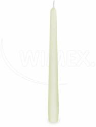 Wimex WIMEX s. r. o. Lumânare conică bej Ø23 x 245 mm [10 buc]