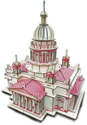  Puzzle 3D, din lemn, Catedrala Issa din Kiev, 238 piese (XE-G028H)
