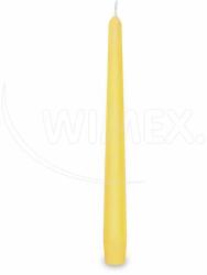 Wimex WIMEX s. r. o. Конична свещ жълта Ø23 x 245 мм [10 бр. ]