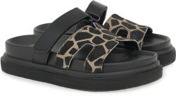 Exe Sandale Din Piele Pentru Femei Negre U403R34021L7 (U403R34021L7)