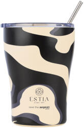 Estia Home Art Coffee Mug Save The Aegean Reciclabil Pahar Termos Oțel inoxidabil Fără BPA 350ml Bold Drift cu Pai 01-31794 (01-31794)