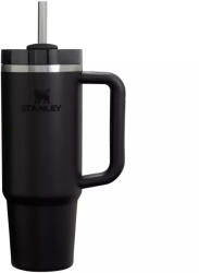 STANLEY Quencher H2. O Flowstate Pahar Cu Mâner Termos Oțel Inoxidabil Fără BPA 890ml Negru Cu Pai Și Mâner 10-10827-947 (10-10827-947)