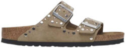 Birkenstock Arizona Rivet Sandale De Piele Pentru Femei Bej Regular Fit 1029361 (1029361)