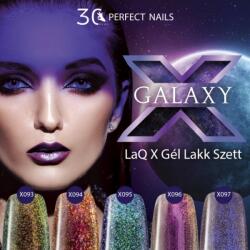 Perfect Nails Galaxy LaQX gél lakk szett 5x8 ml